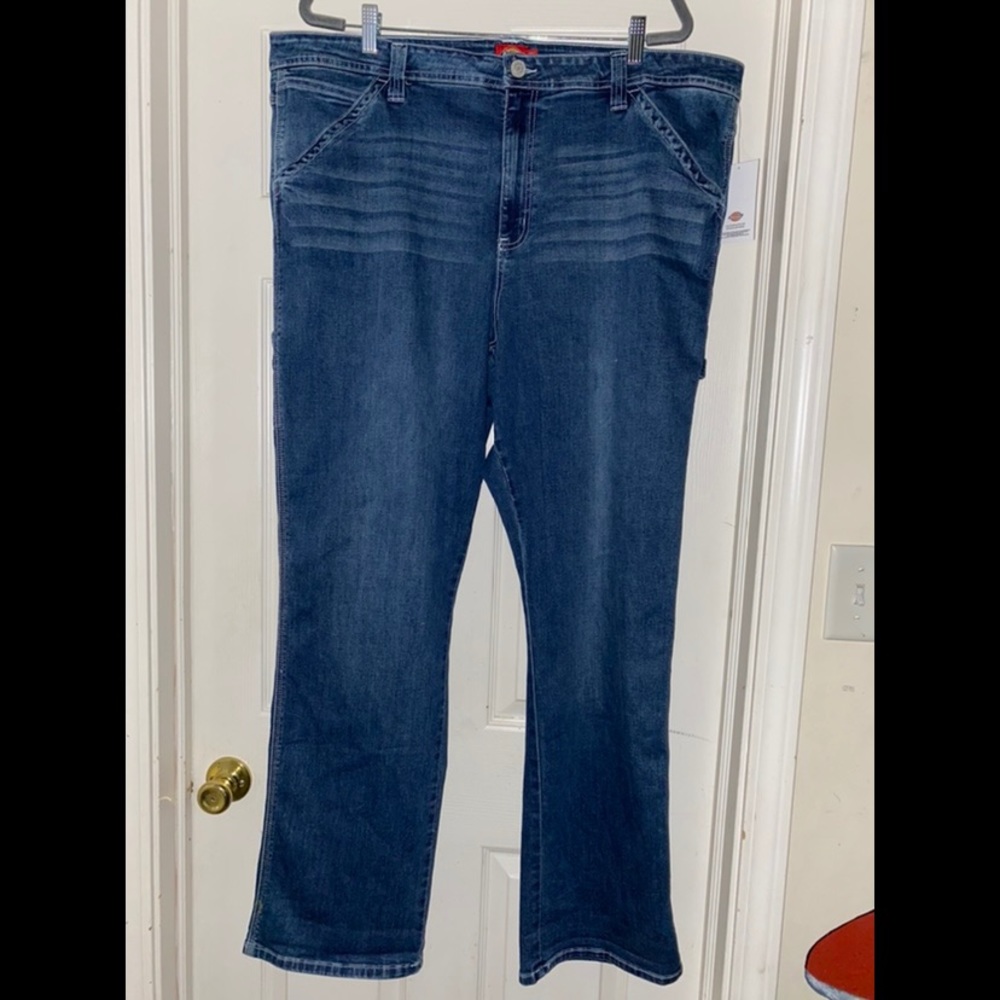 Dickies straight leg stretchy carpenter jeans